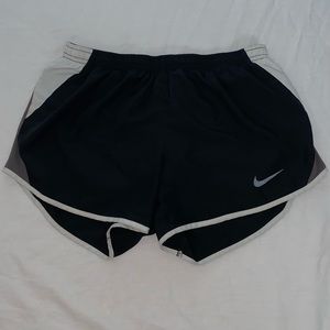 Black and Gray Nike shorts Size small